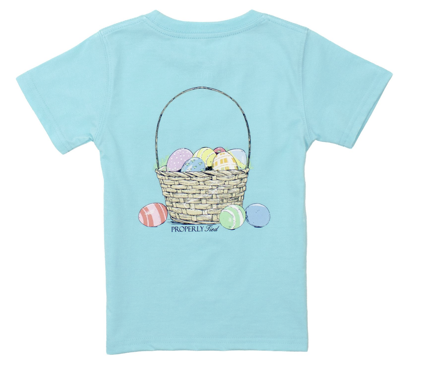 Properly Tied Easter Basket SS T-Shirt - Artic