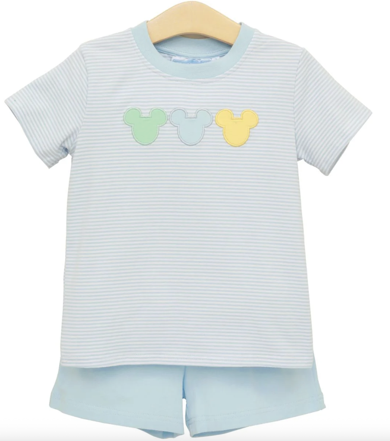 Trotter Street Kids Cheerful Ears Short Set - Boys