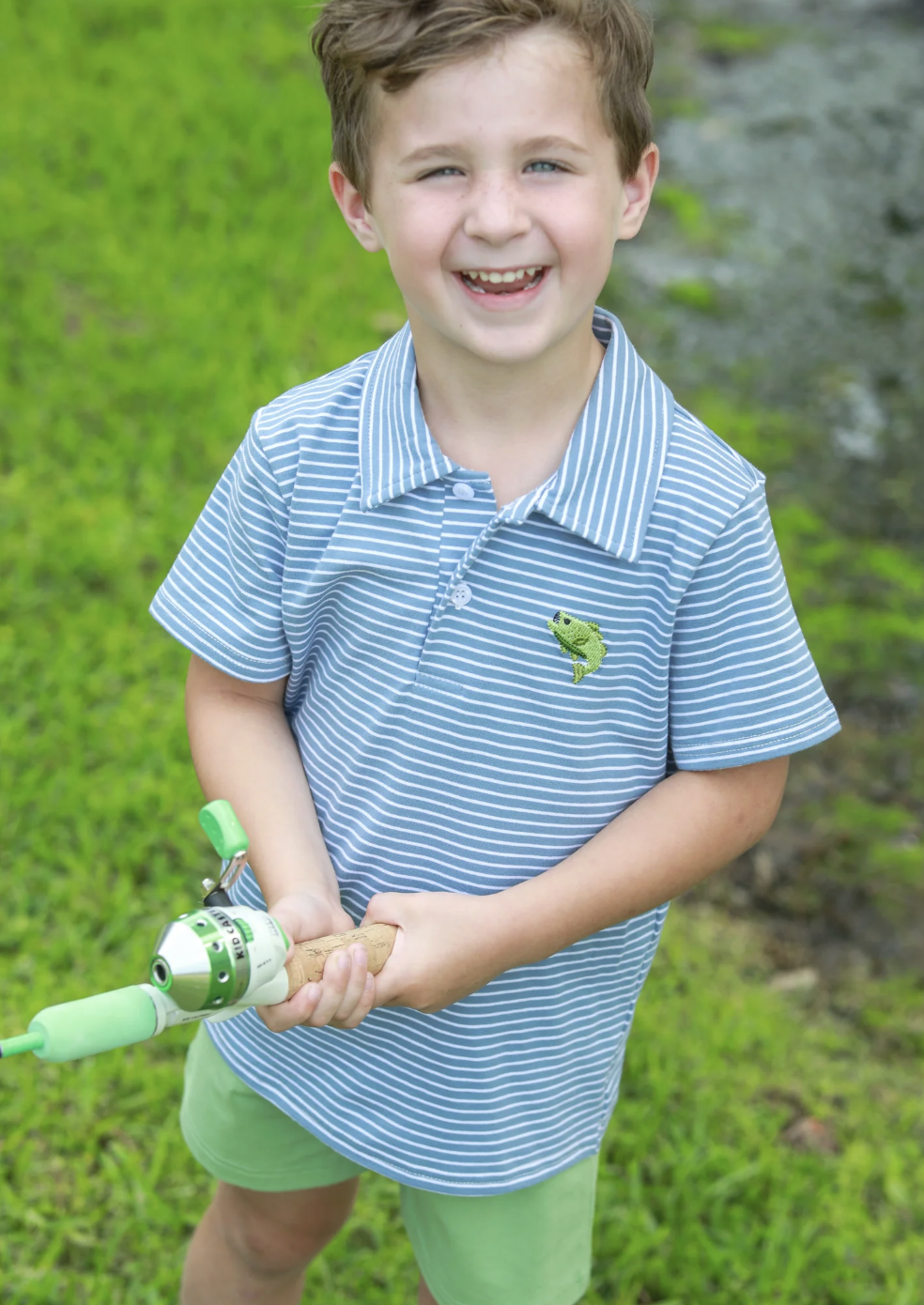 Trotter Street Kids Hooked on Fishing Polo