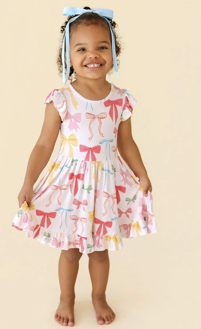 Posh Peanut Shawna Ruffled Twirl Dress