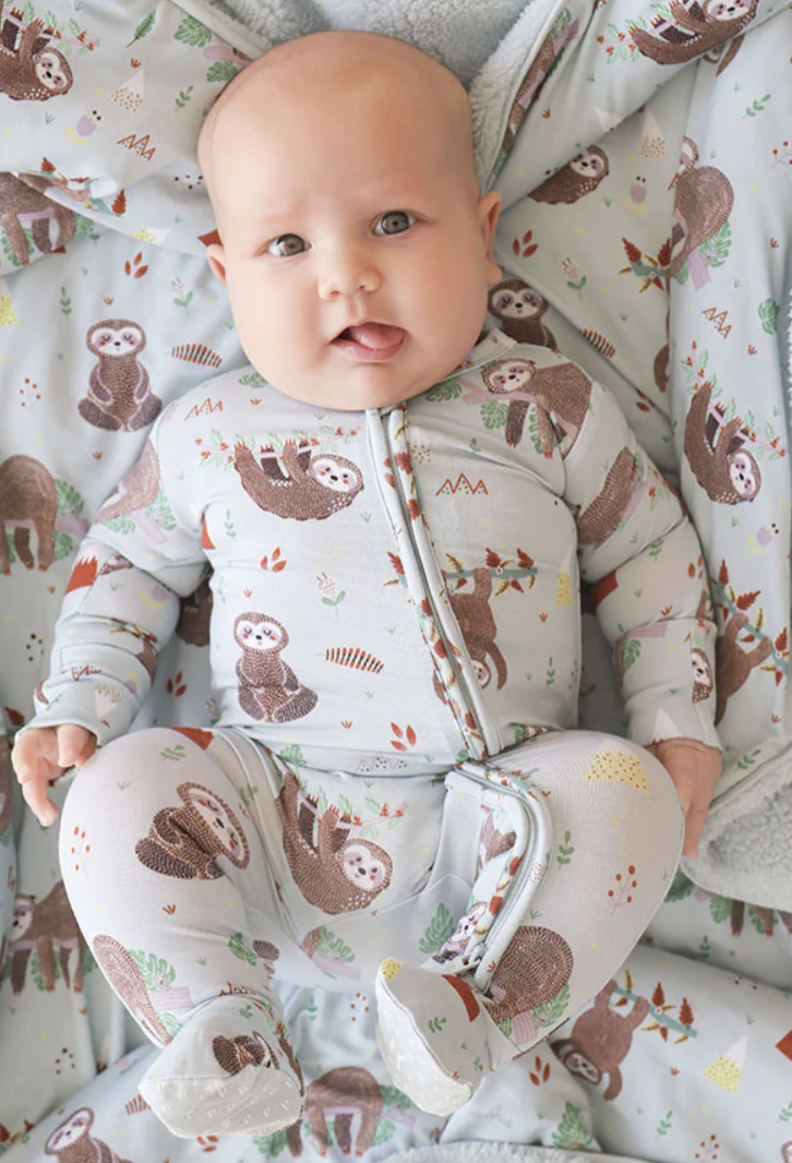 Posh Peanut Sylas Footie Zippered On Piece