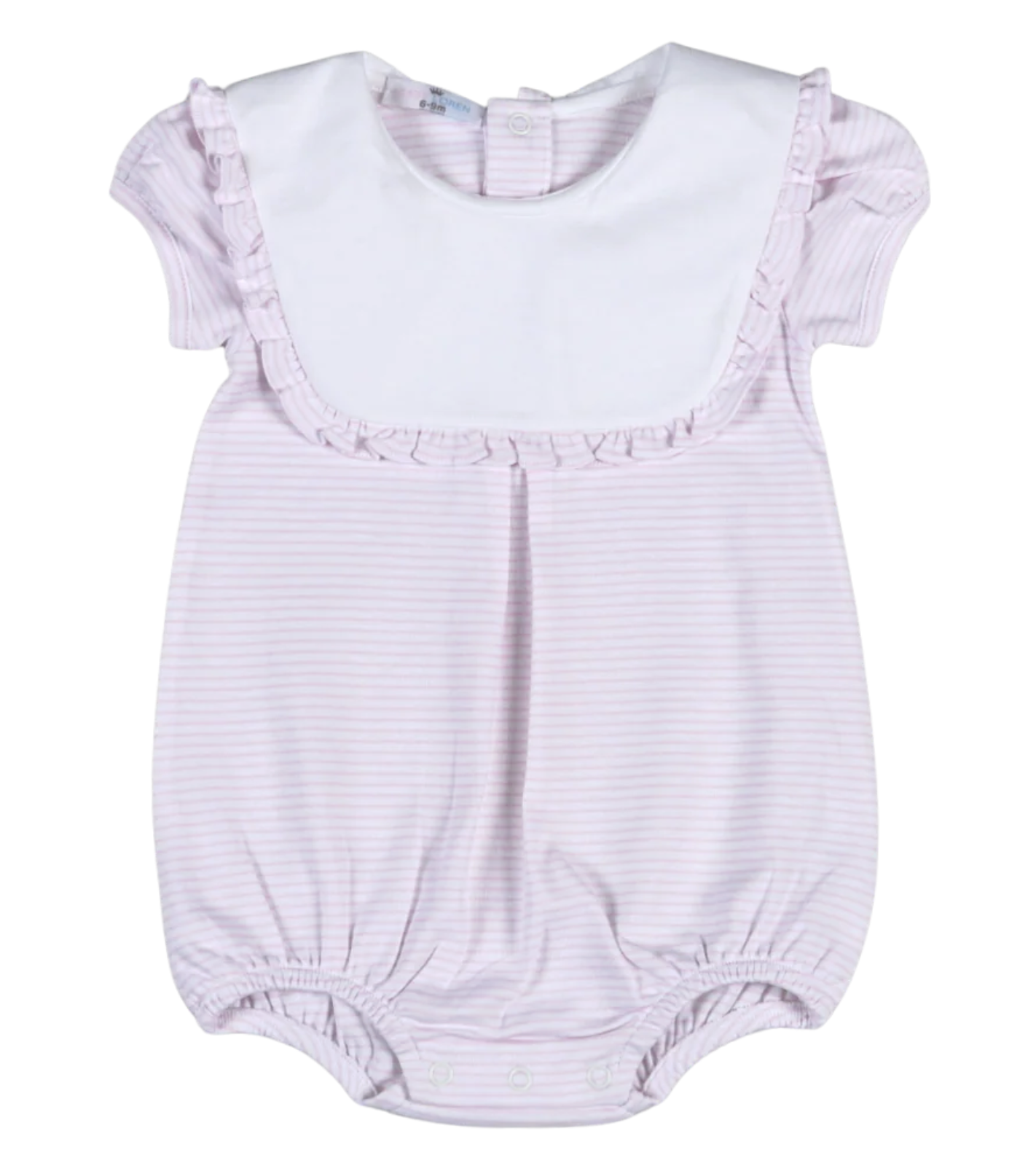 Baby Loren Lisbeth Pink Stripes  Bubble