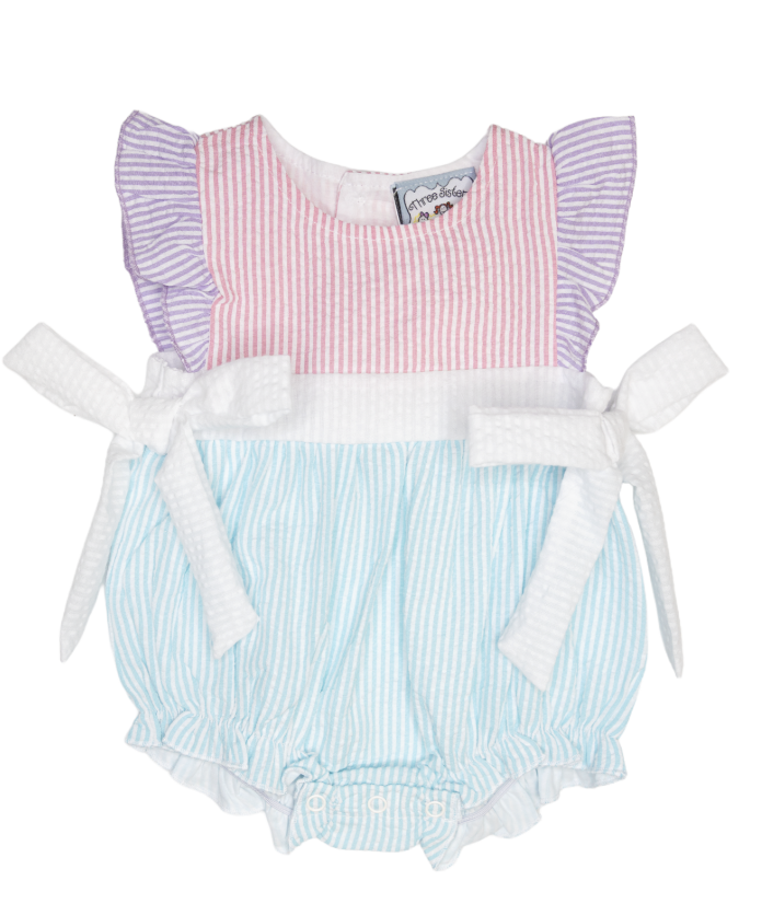 Three Sisters Colorblock Tie Bubble