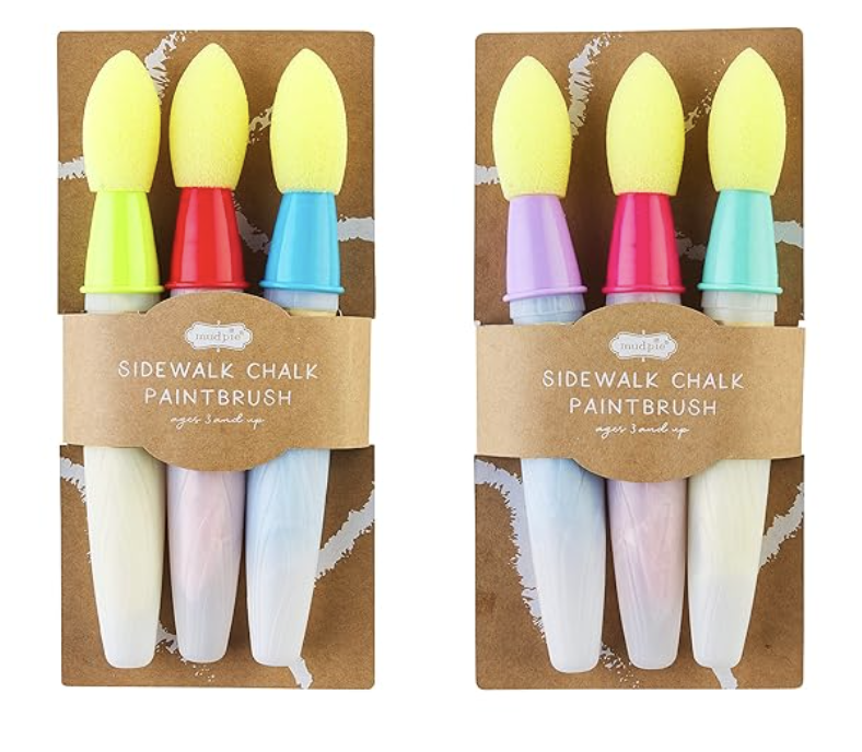 Mud Pie Paint Brush Chalk Set