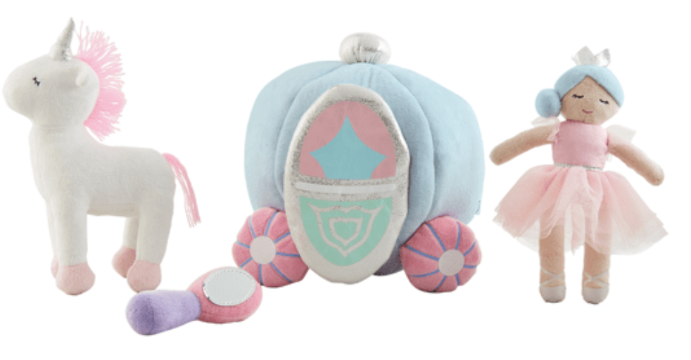 Mud Pie Princess Plush Set