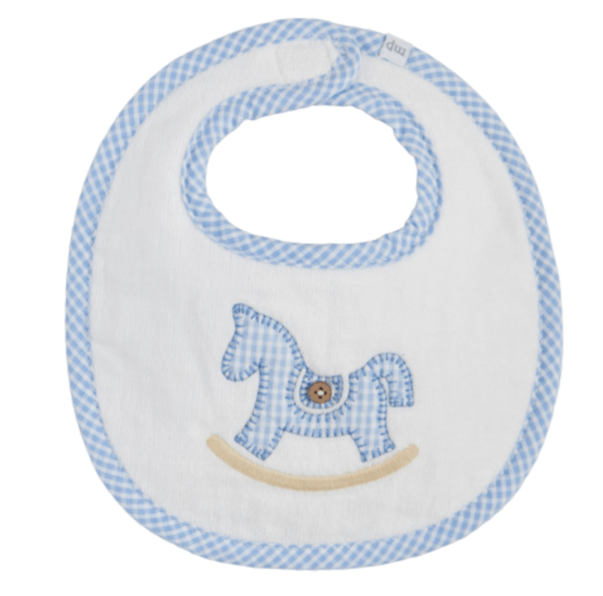 Mud Pie Rocking Horse Bib
