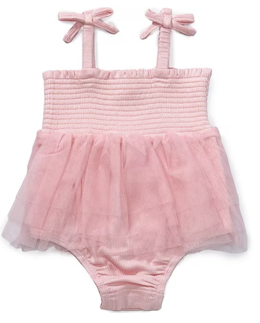 Mud Pie Pink Tutu Crawler