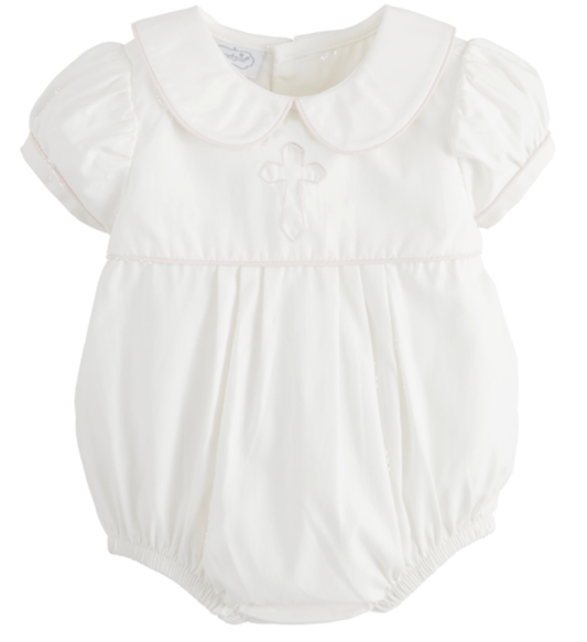 Mud Pie Cross Poplin Bubble - Girl
