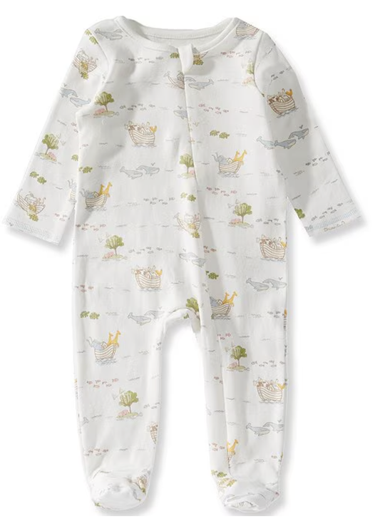 Mud Pie Noah's Ark Zip Sleeper