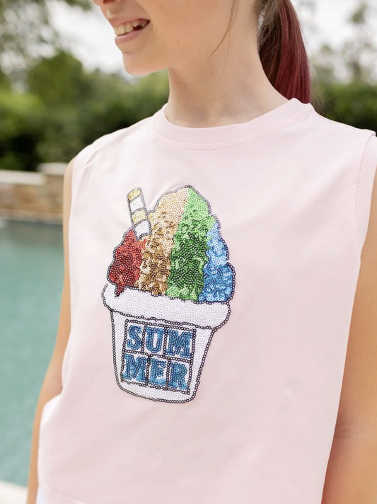 Blended Spirit Snowball Sleeveless Tee