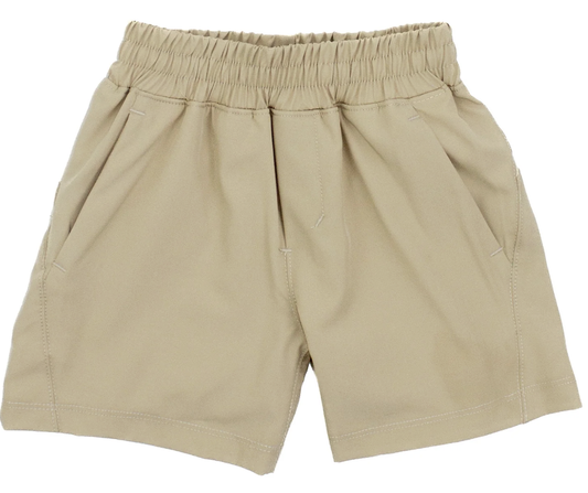 Properly Tied Boys Court Short - Khaki