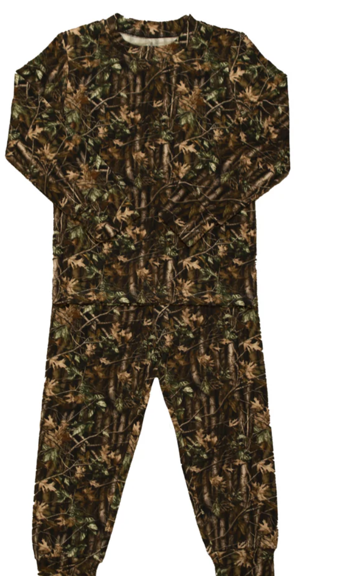 Belle Cher Camo Bamboo Pajamas