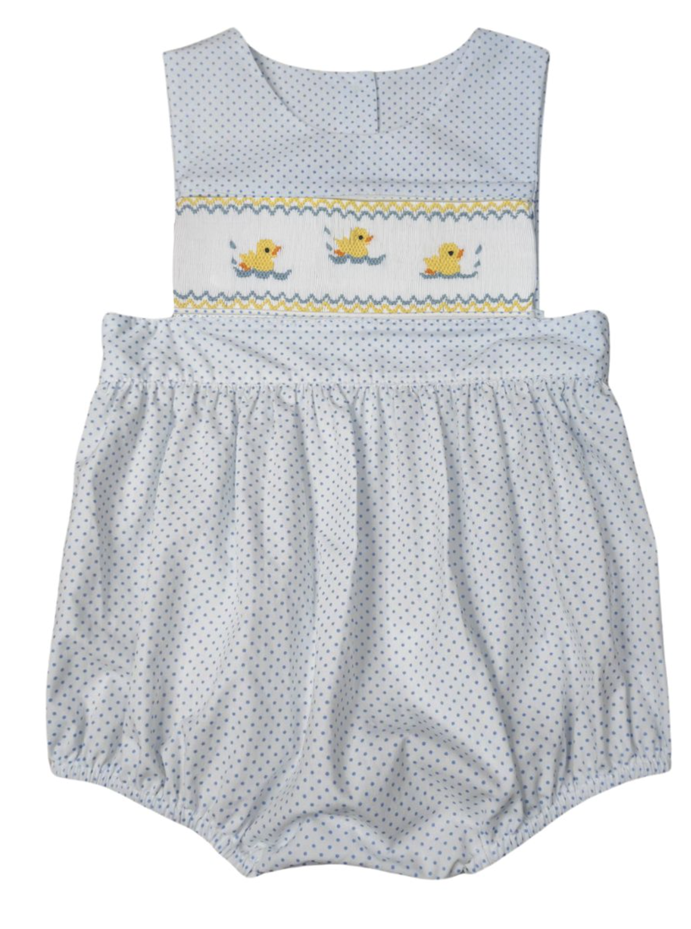 Whimsy Bay  Darling Duckling Smocked Bubble