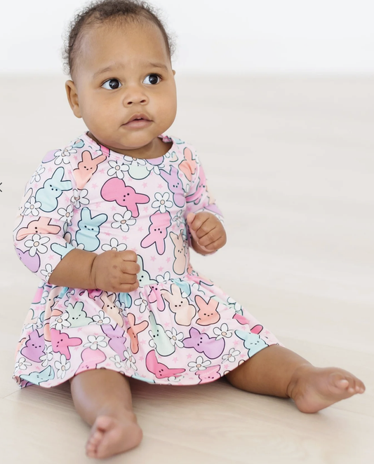 Mila & Rose Hangin with my Peeps Twirl Bodysuit