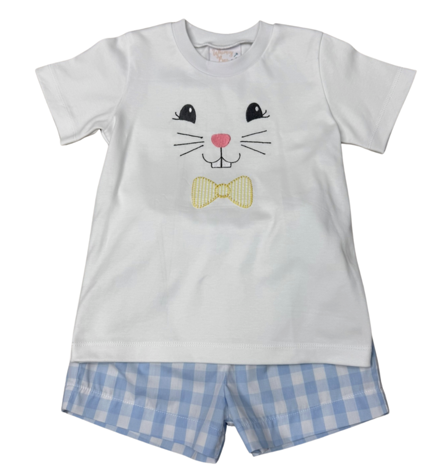 Whimsy Bay Floppy Bunny Short Set