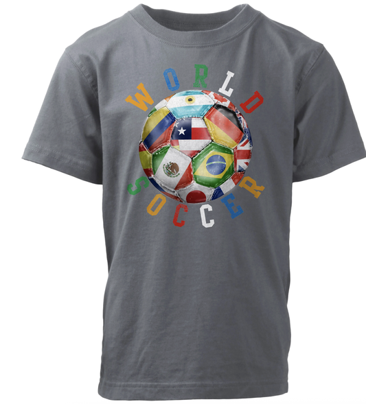 Wes & Willy World Soccer T -Shirt