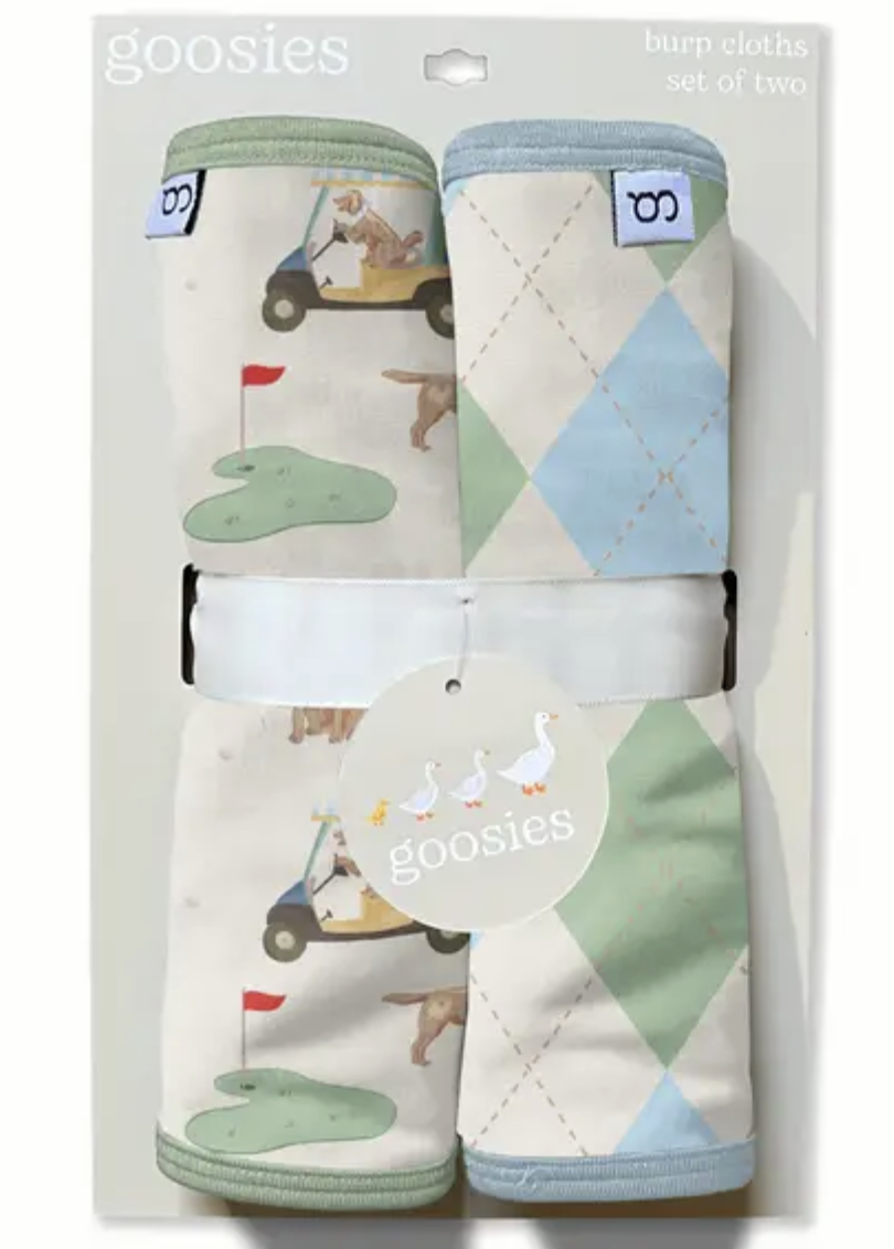 Goosies Burp Cloth Set - Barks & Birdies
