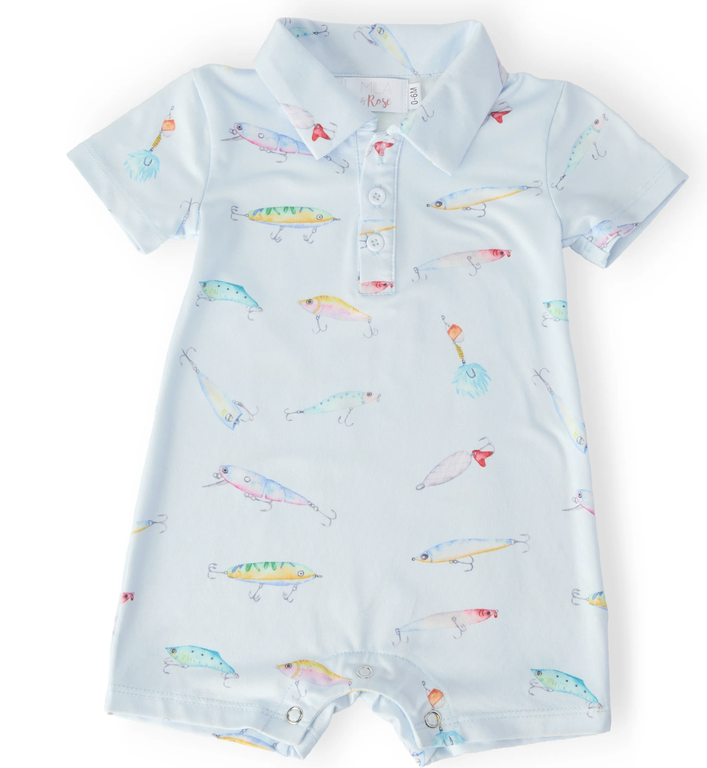 Mila & Rose Fish Hook Shorty One- Piece