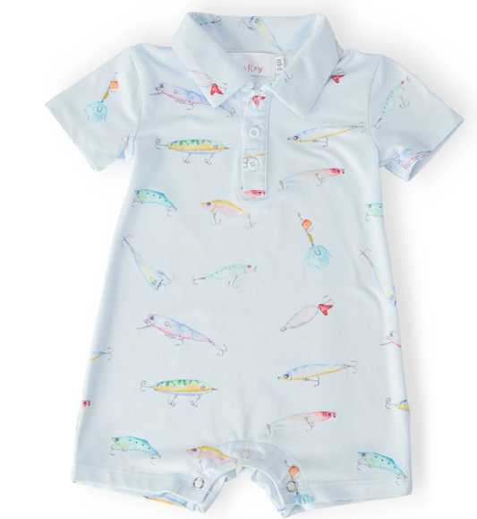 Mila & Rose Fish Hook Shorty One- Piece