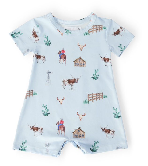 Mila & Rose SS Ranch SS Shorty -Boys