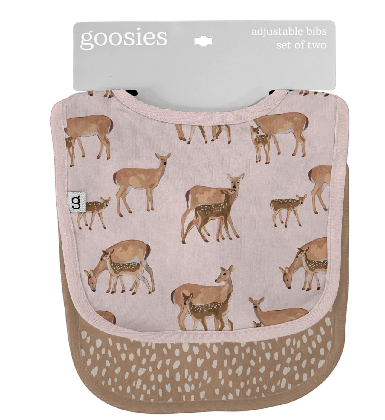 Goosies Bib Set - Does & Fawns