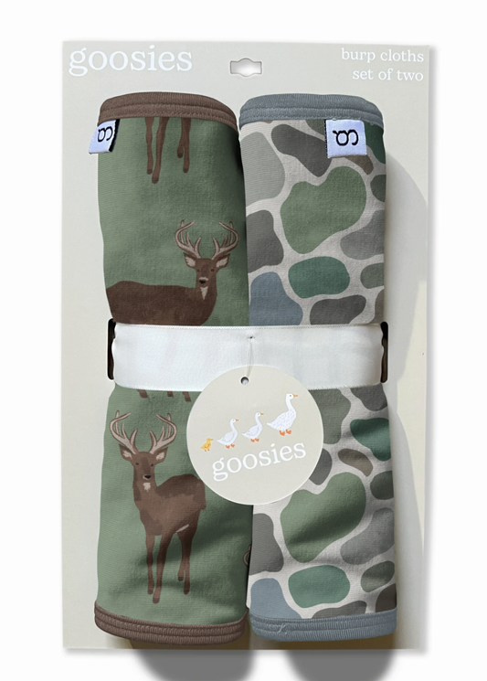 Goosies Burp Cloth Set - Deer