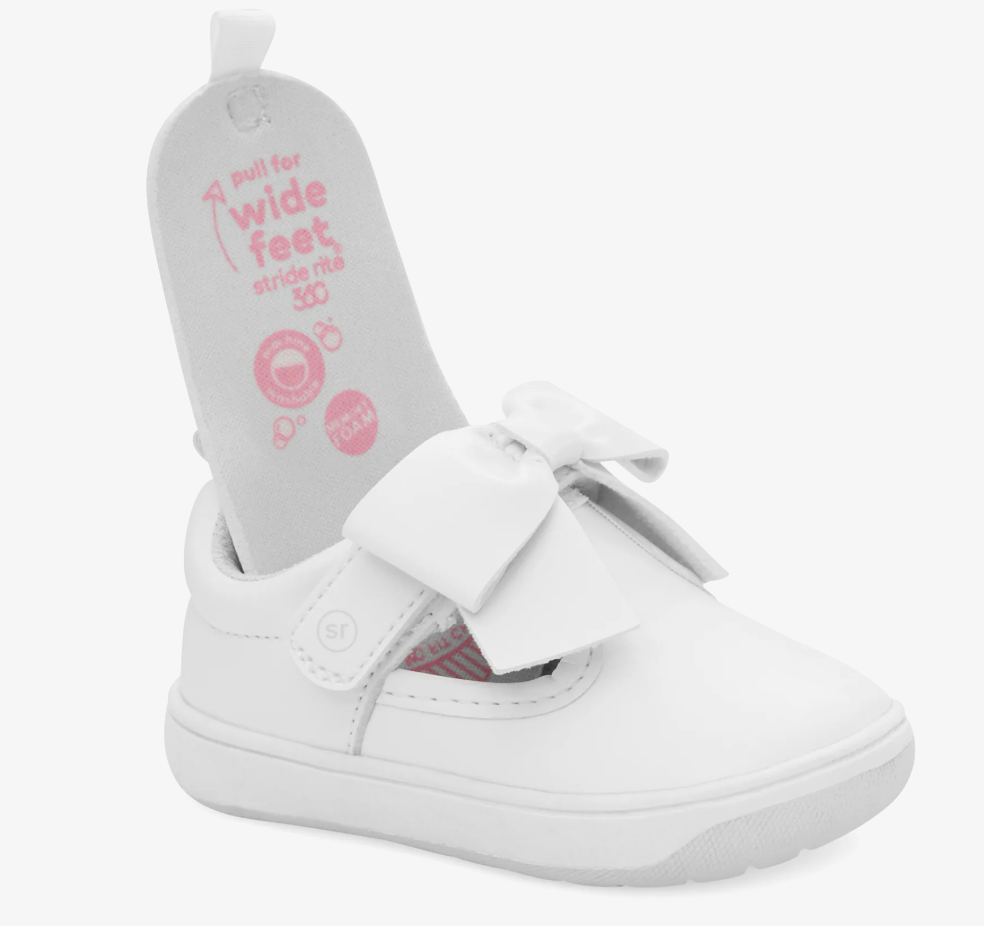 Stride Rite 360 Little Kid Kamila - White