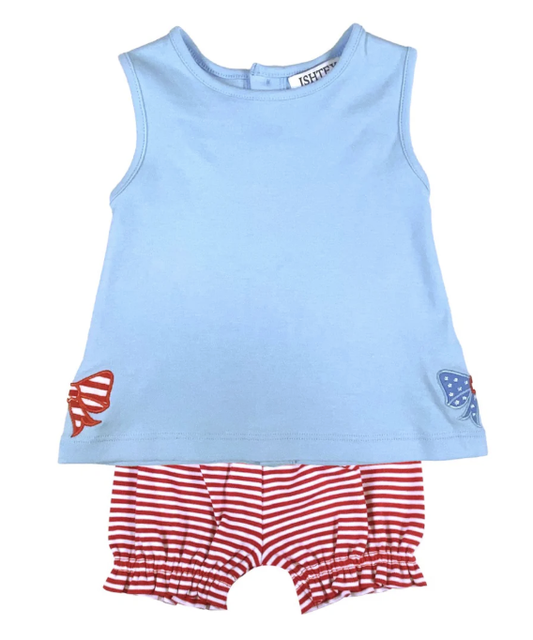 Ishtex Bow Bloomers Set