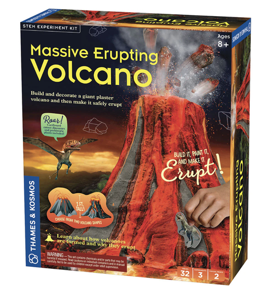 Massive Erupting Volcano