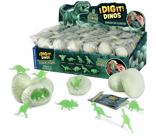 I Dig It! Dinos - Glow-in-the-Dark Dino Eggs