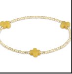 E Newton EGirl Signature Cross 2 MM Gold -Canary