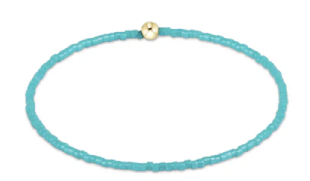 E Newton EGirl Hope Classic Bracelet  Turquoise
