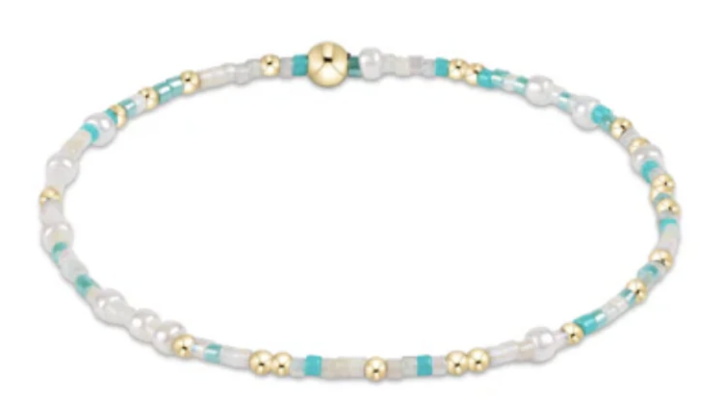 E Newton EGirl Hope Unwritten Bracelet Turq it Good