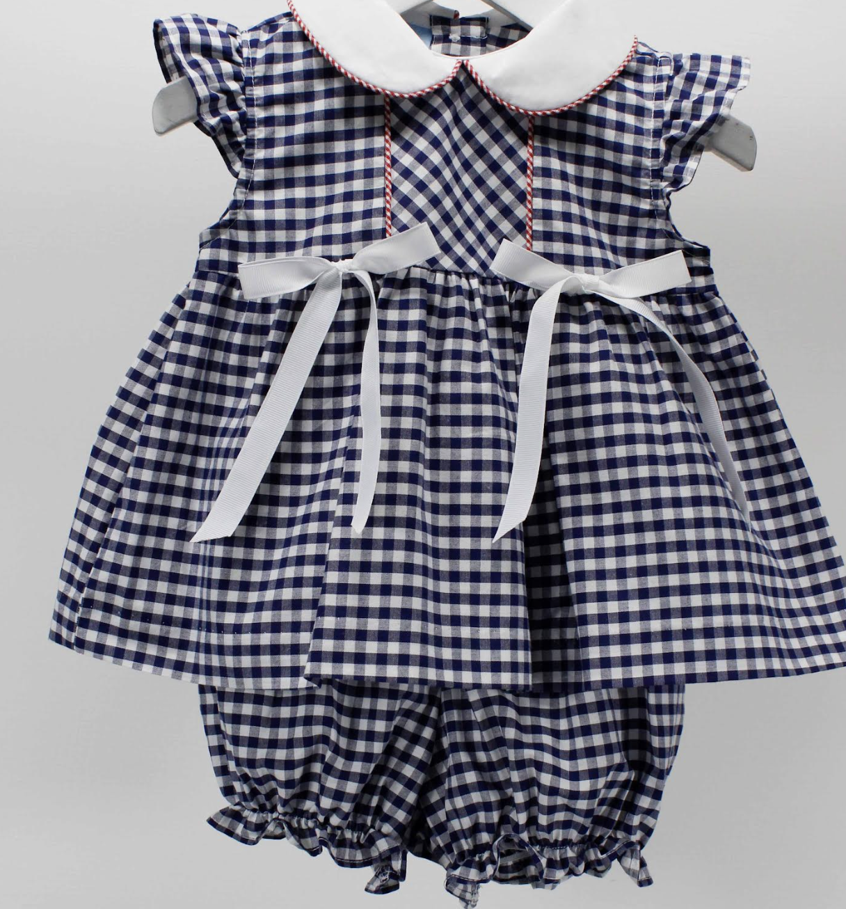 Charming Little One Blue Navy & Red Marley Set