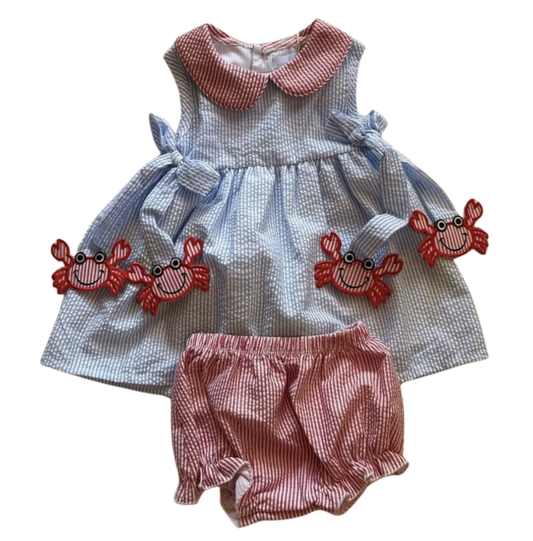 City Beautiful Crab Side Tag Bloomer Set