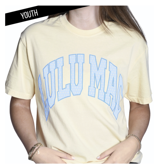 Lulu Mac Polka Dot Tee - Butter