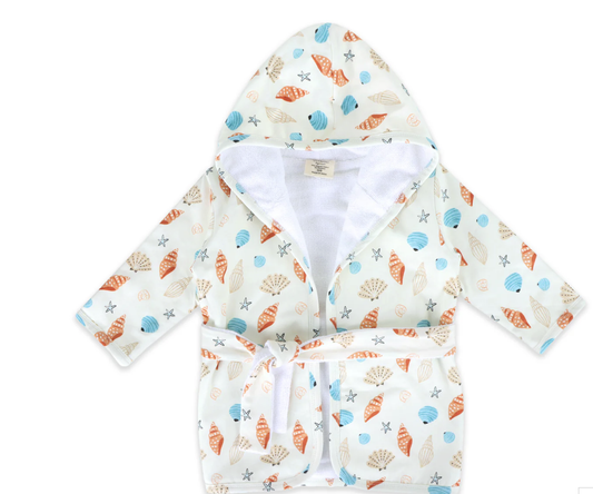 Viverano Seashell Baby Bathrobe