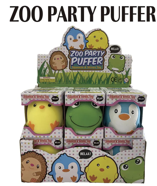 Zoo Party Puffer Squeeze