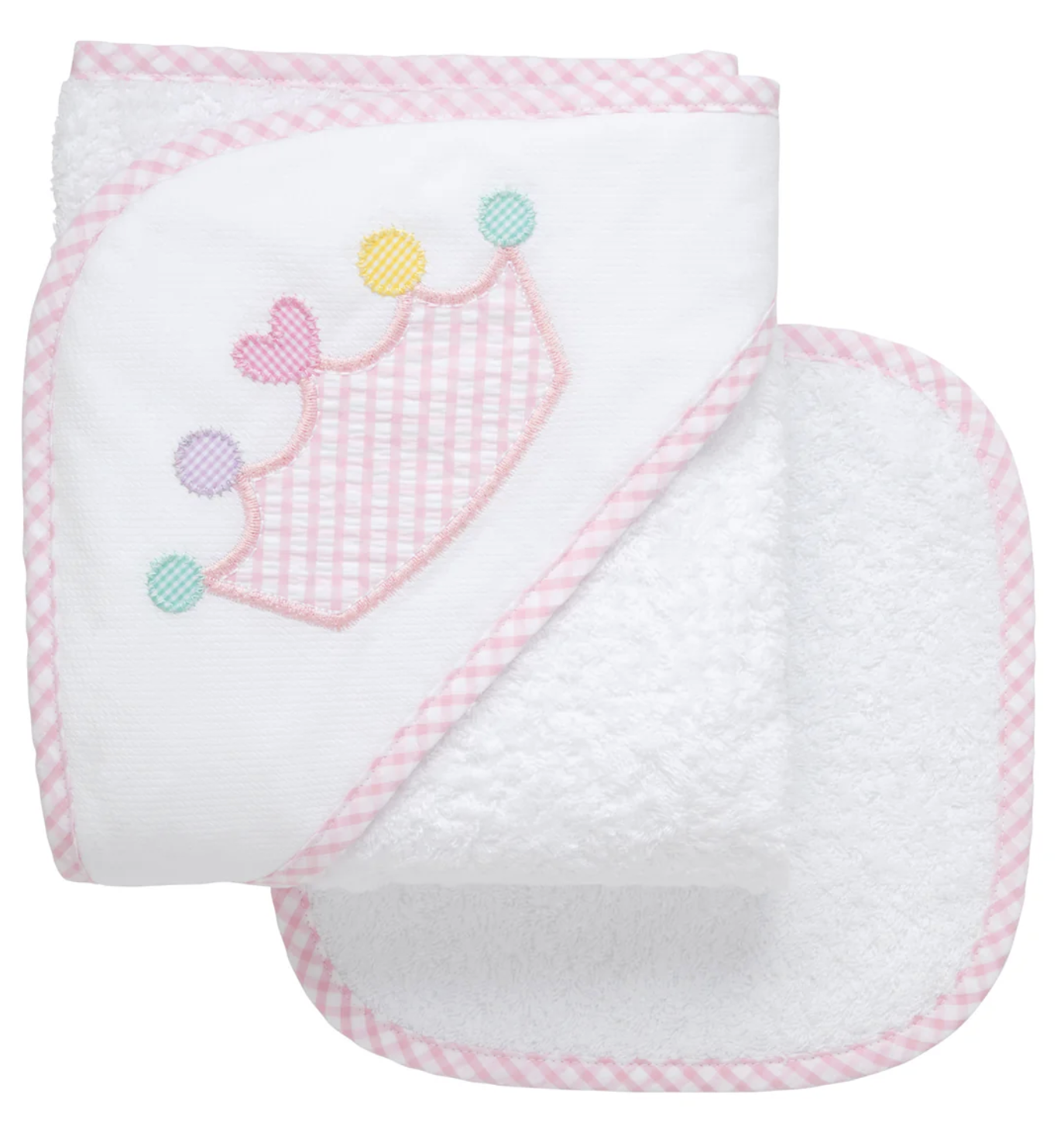 Crowned in Comfort Princess Hooded Towel & Washcloth Set