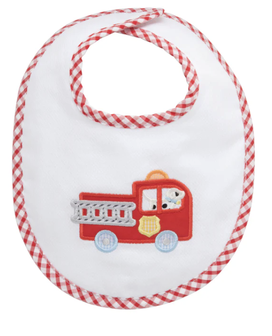 Rescue Squad Fire Truck Bib
