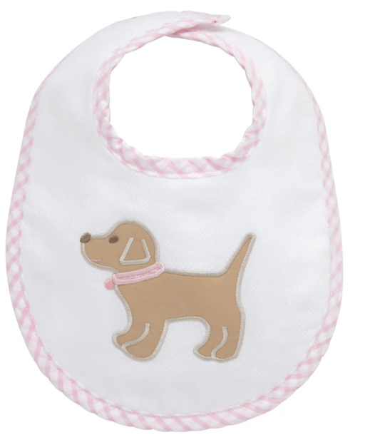 Paws-itively Adorable Bib- Pink