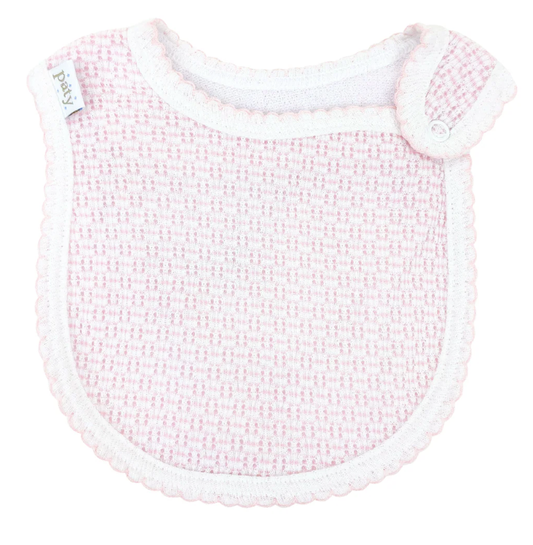Paty Bib w/Side Opening - Pink