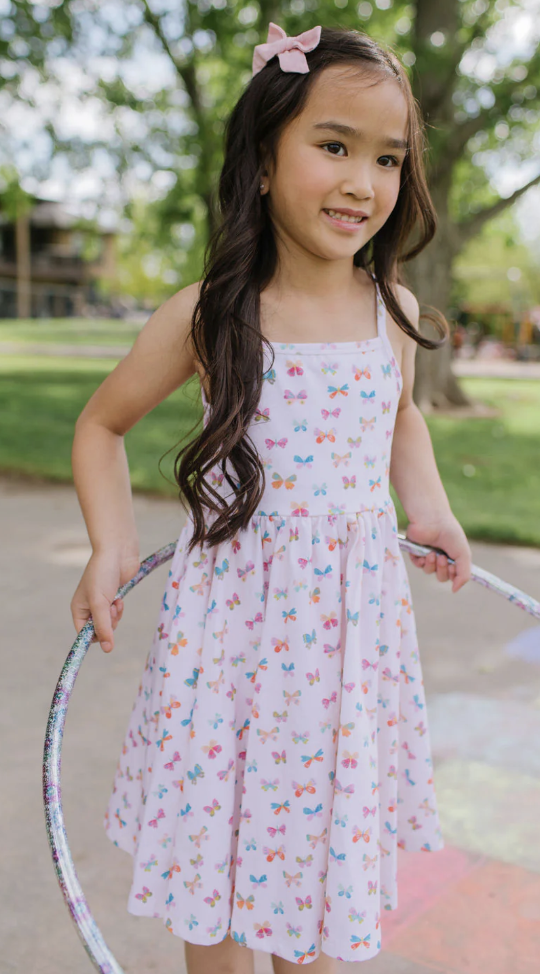 Ollie Jay Butterfly Rainbow Camilia Dress