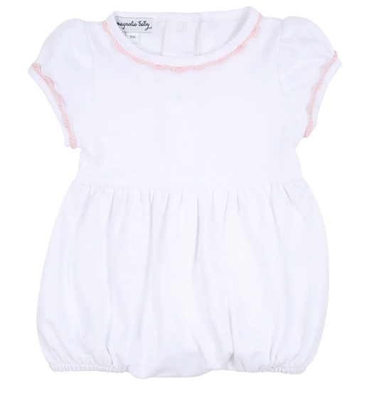 Magnolia Baby Baby Joy Pink Crochet Girl Bubble
