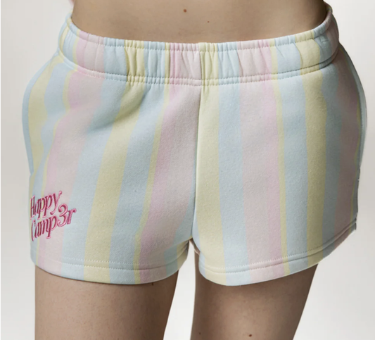 Happy Camp3r Sherbert Stripes Shorts