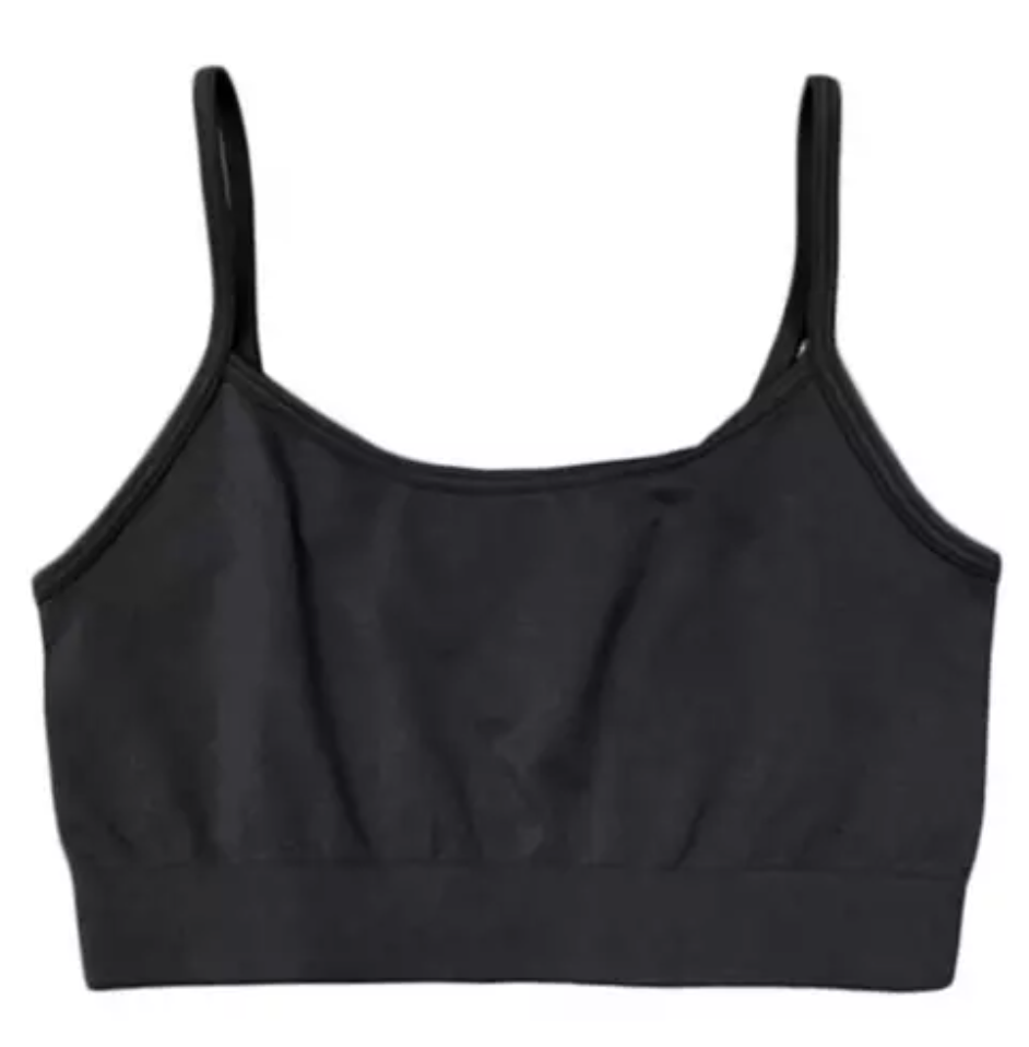Suzette Collection Seamless Basic Bralette - Black