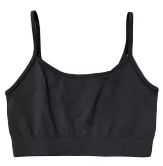 Suzette Collection Seamless Basic Bralette - Black