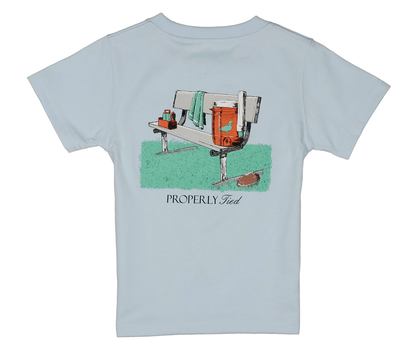 Properly Tied Boys Halftime SS Tee - Periwinkle