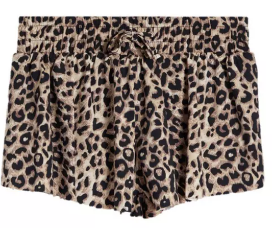 Suzette Collection Girls' Fly Away Shorts - Cheeta