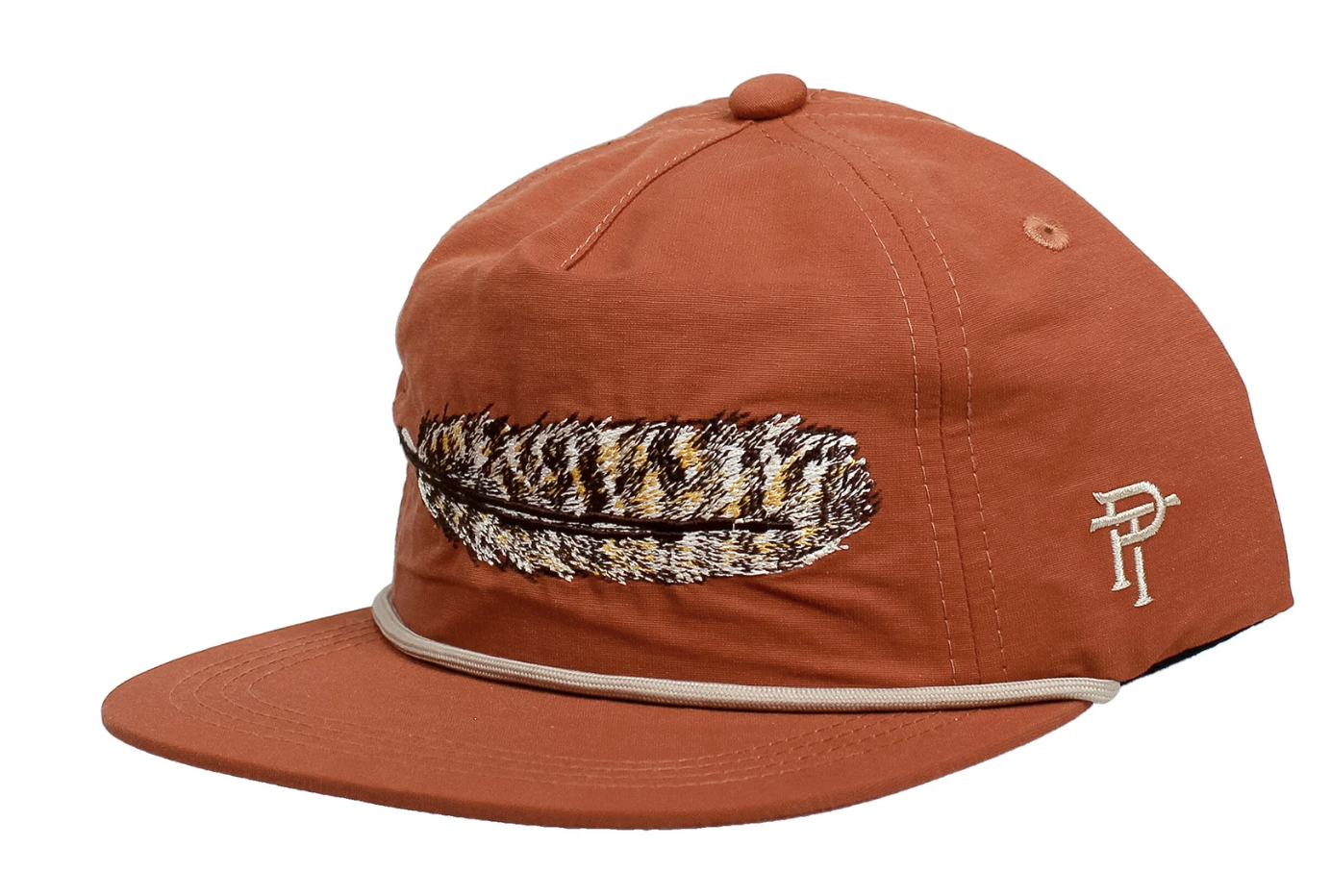 Properly Tied Classic Rope Hat - Turkey Feather